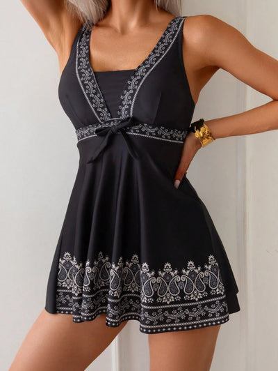 Kaimana | Tropical Print Tankini Set