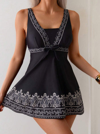 Kaimana | Tropical Print Tankini Set