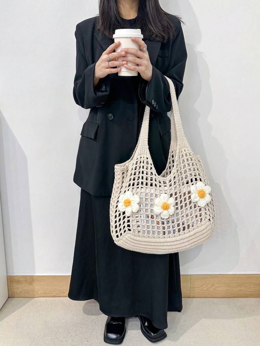 Breezy | Woven Beach Tote Bag