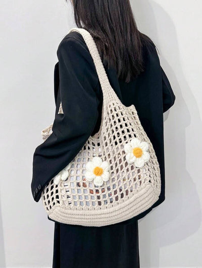 Breezy | Woven Beach Tote Bag