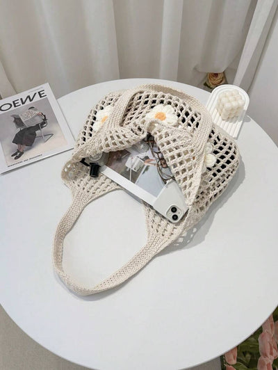 Breezy | Woven Beach Tote Bag