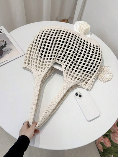 Breezy | Woven Beach Tote Bag