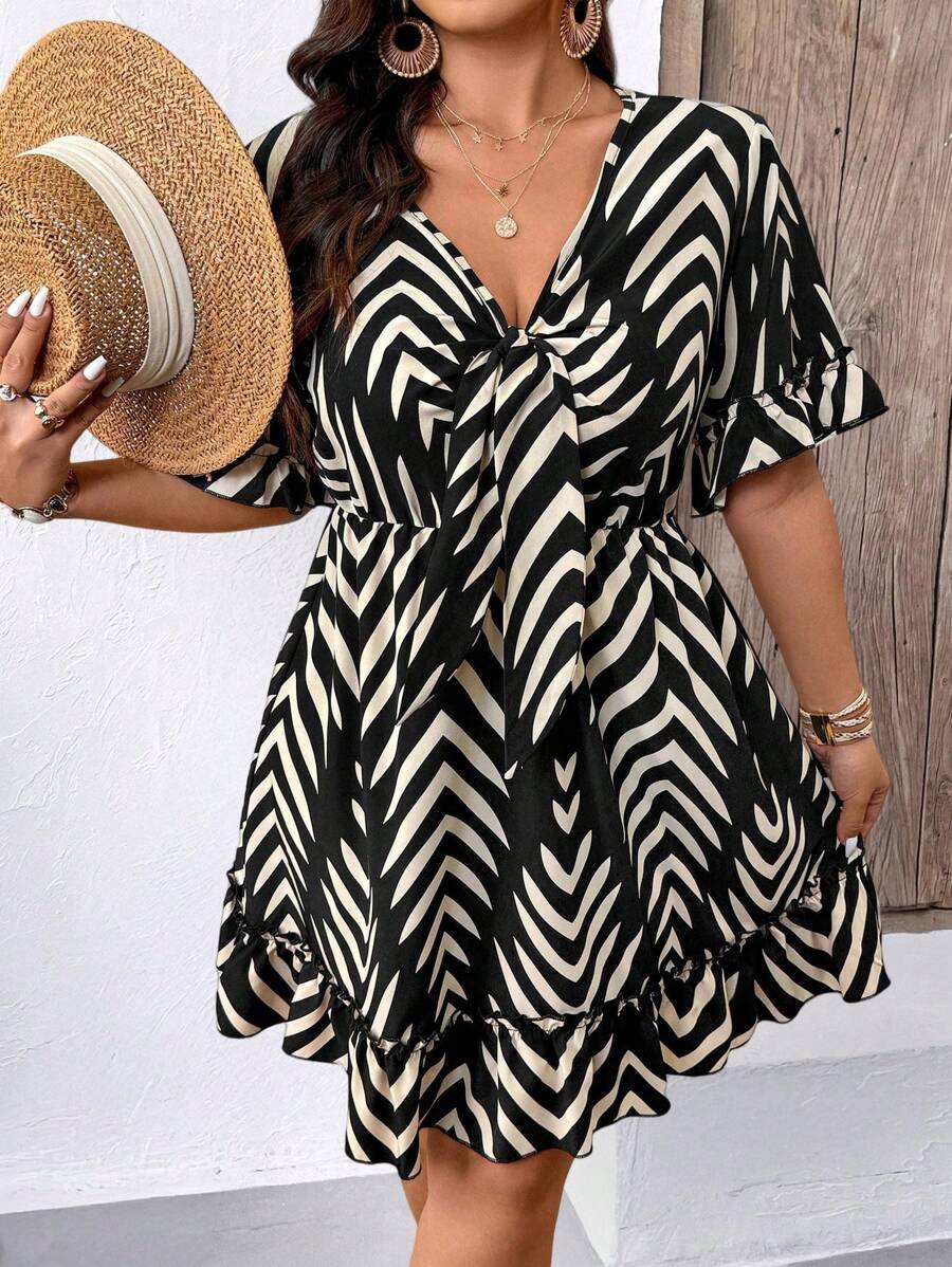 Flora | Floral Tie Summer Dress