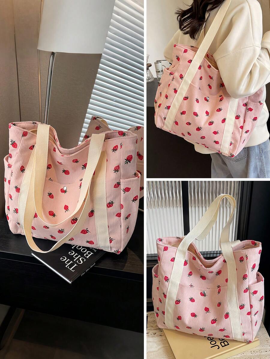 Berry | Charming Strawberry Tote Bag