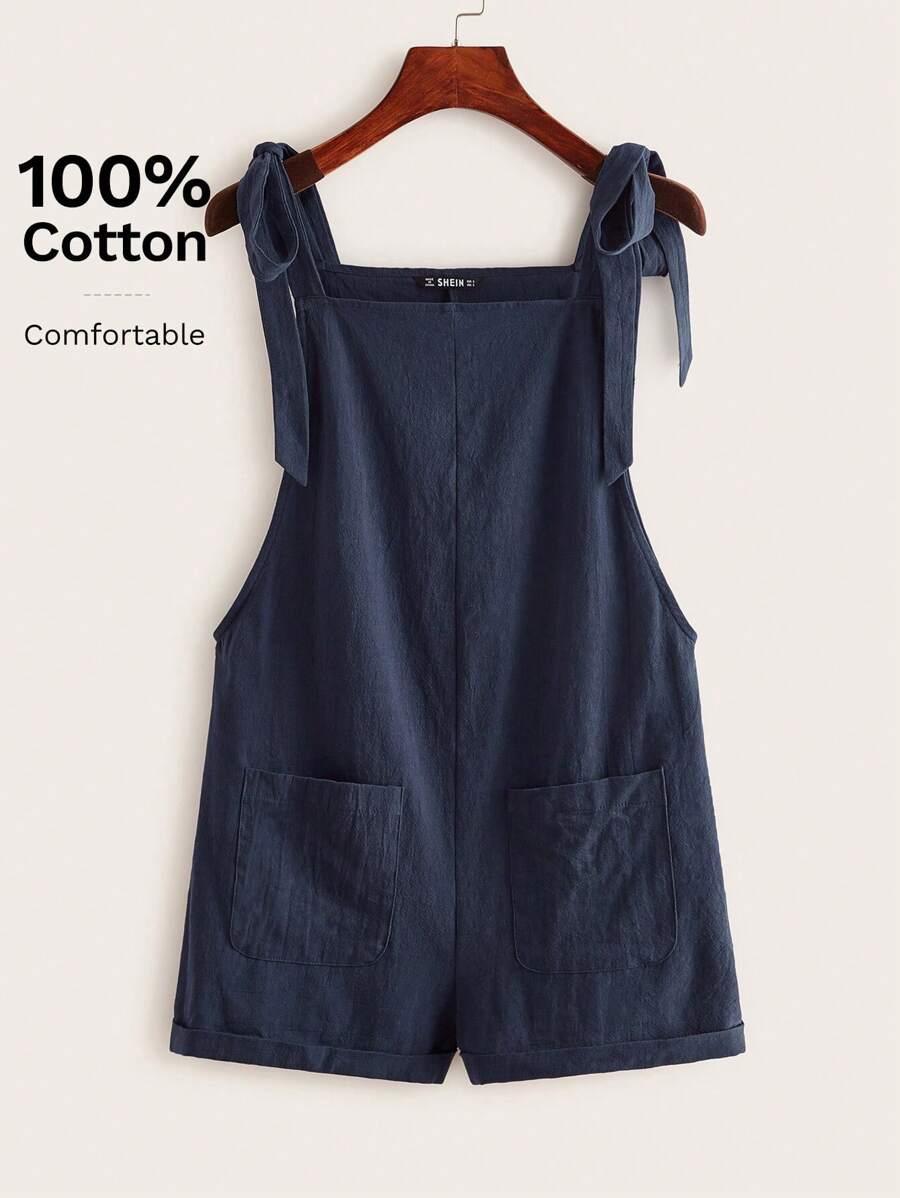 Knotty | Summer Pinafore Romper