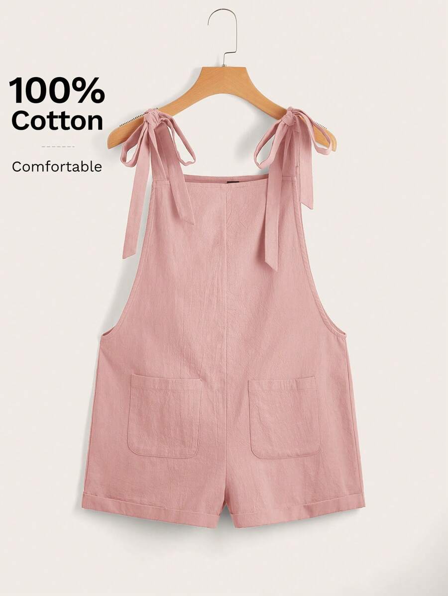 Knotty | Summer Pinafore Romper