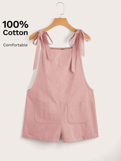 Knotty | Summer Pinafore Romper