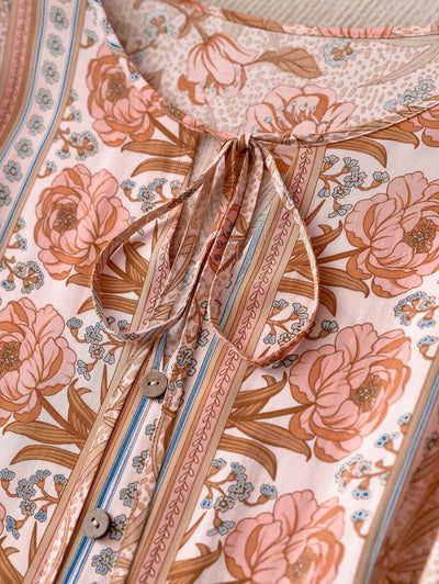 Flora | Plus Size Floral Dress