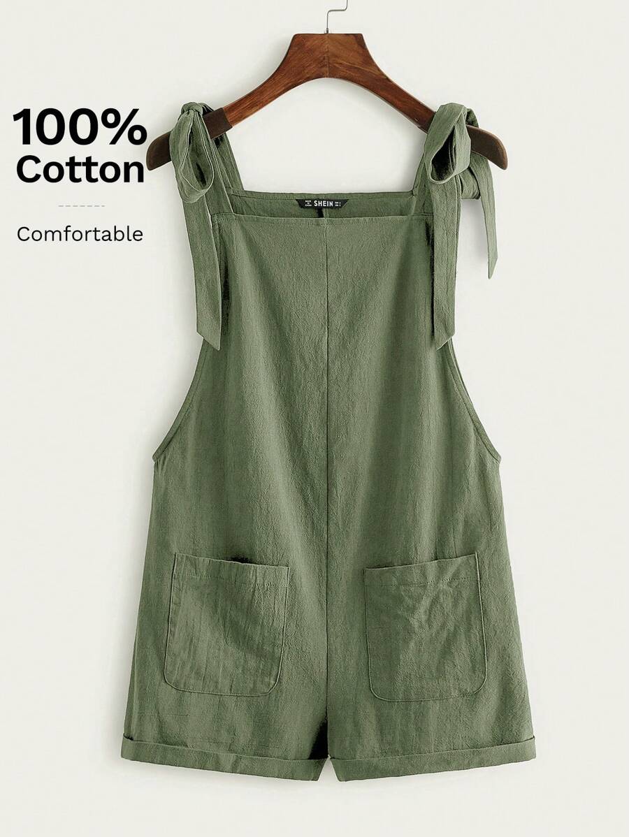 Knotty | Summer Pinafore Romper