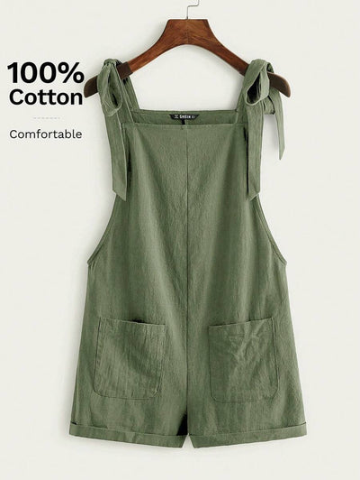 Knotty | Summer Pinafore Romper