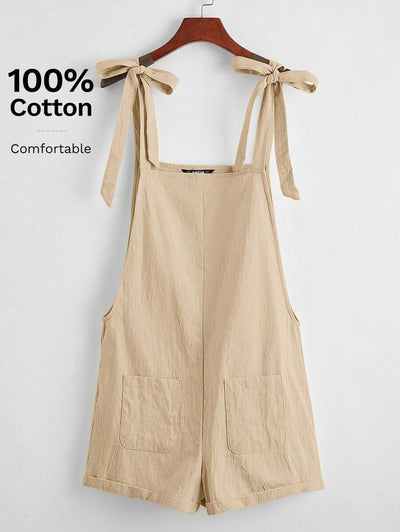 Knotty | Summer Pinafore Romper