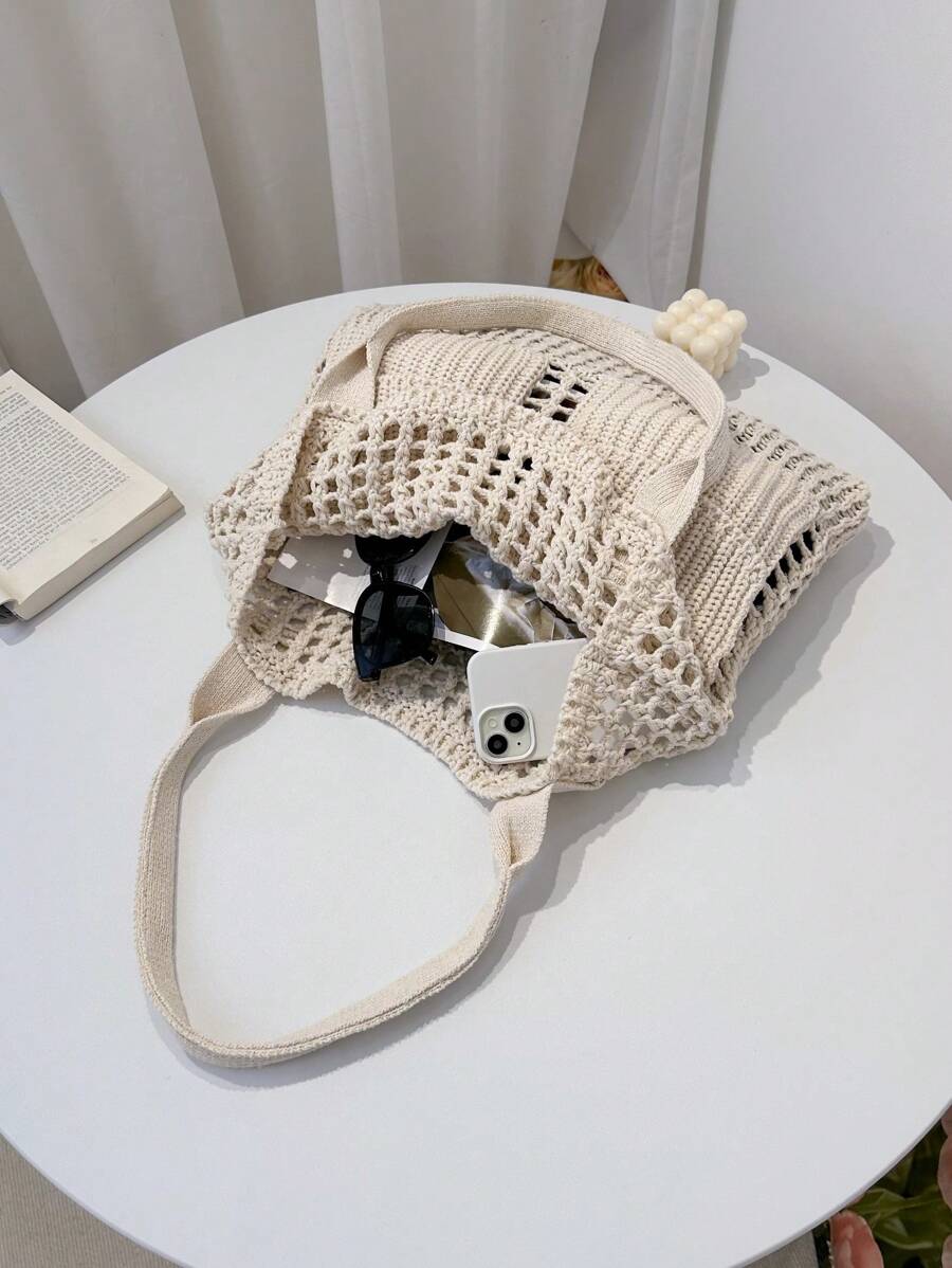 Breezy | Woven Beach Tote Bag