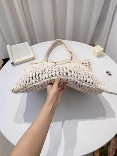 Breezy | Woven Beach Tote Bag