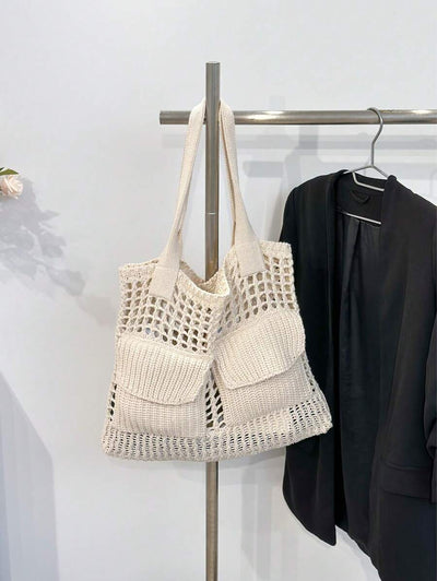 Breezy | Woven Beach Tote Bag