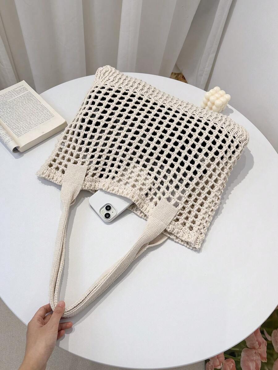 Breezy | Woven Beach Tote Bag