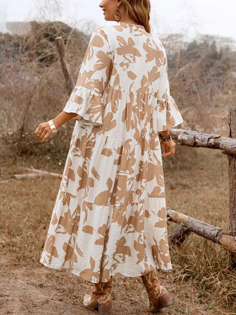 Breezy | Floral A-Line Dress