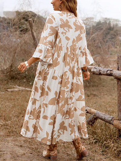 Breezy | Floral A-Line Dress