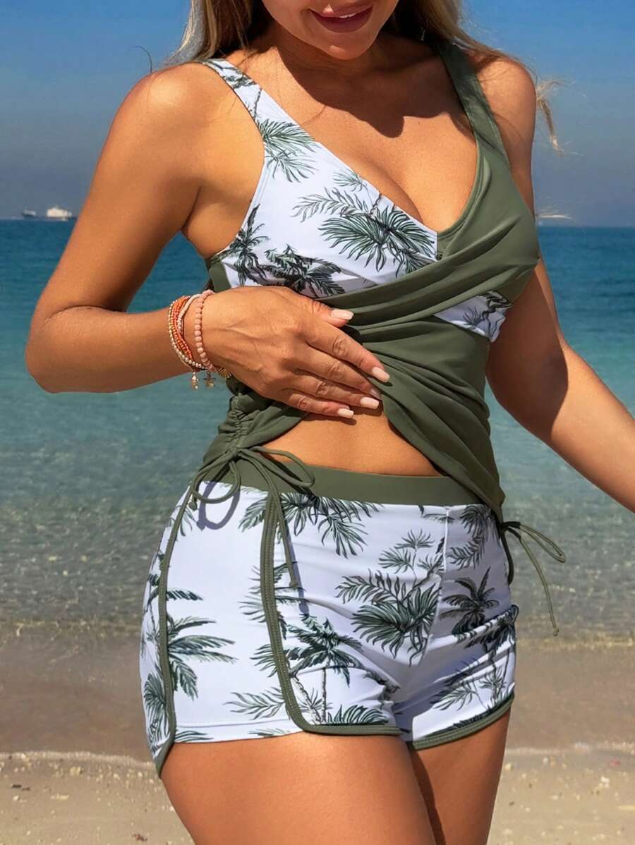 Breeze | Tropical Print Bikini Set