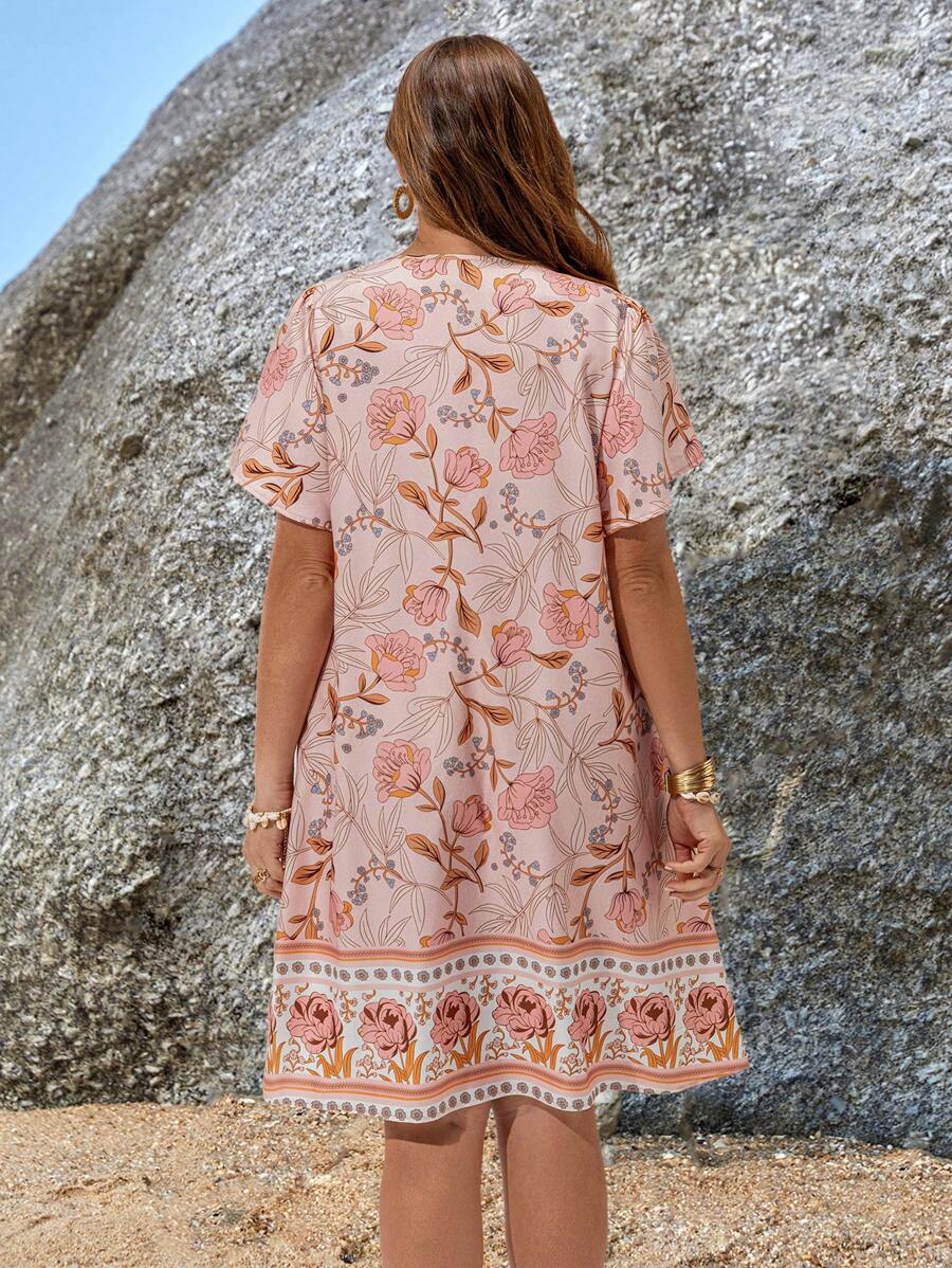 Willow | Ditsy Floral Midi Dress