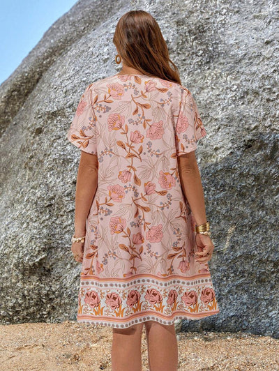 Willow | Ditsy Floral Midi Dress