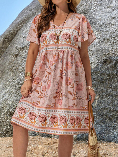 Willow | Ditsy Floral Midi Dress