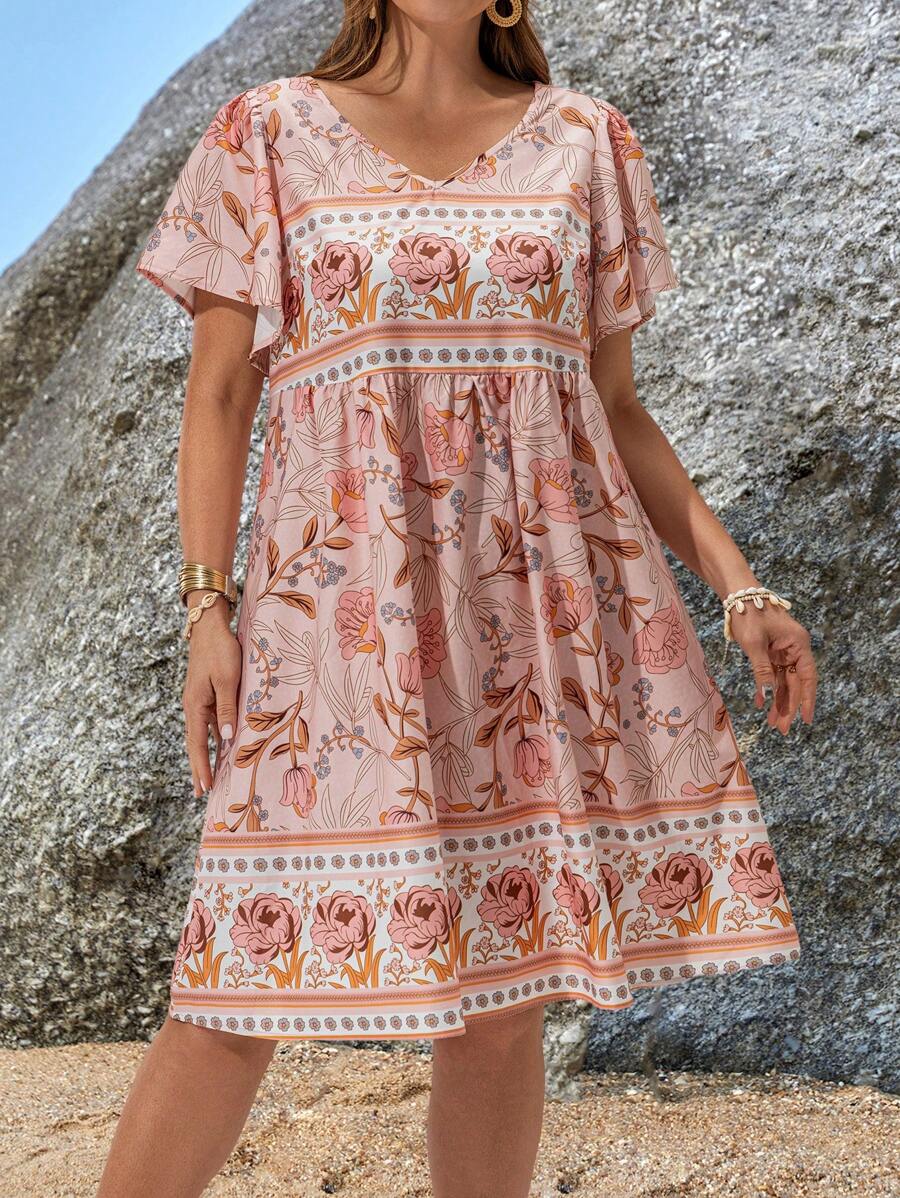 Willow | Ditsy Floral Midi Dress