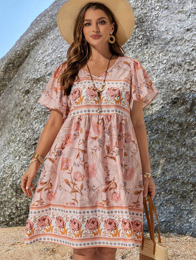 Willow | Ditsy Floral Midi Dress