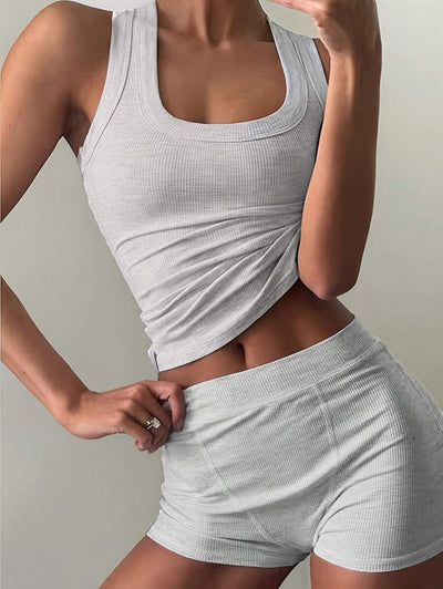 Nala | Cozy Crop and Shorts Set