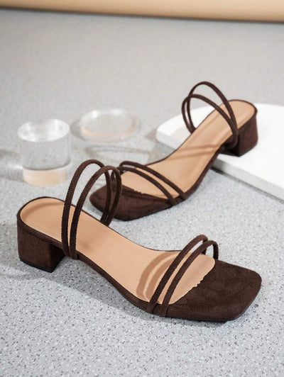 Luxe | Chic Leopard Print Sandals