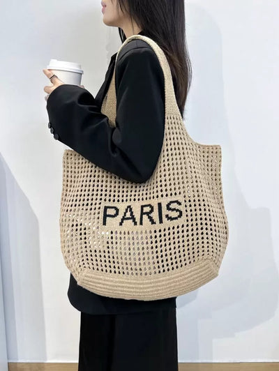 Breezy | Woven Beach Tote Bag