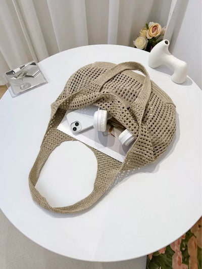 Breezy | Woven Beach Tote Bag