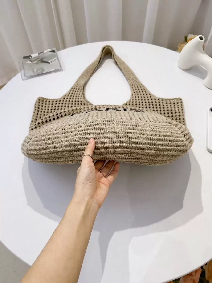 Breezy | Woven Beach Tote Bag