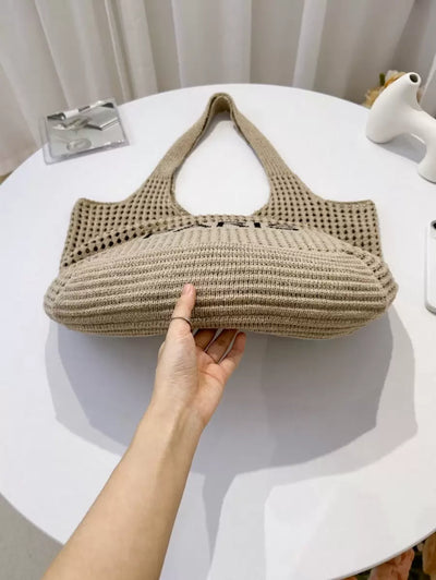 Breezy | Woven Beach Tote Bag