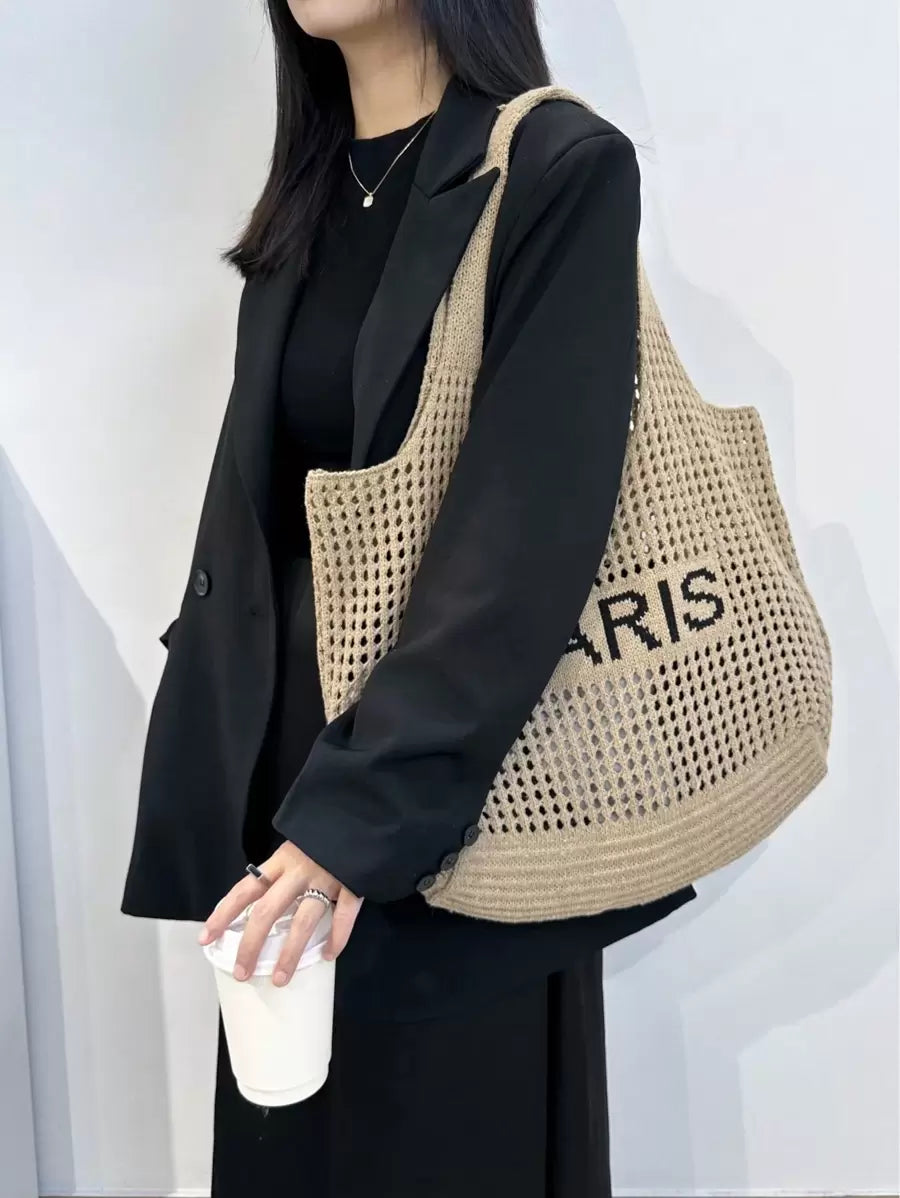 Breezy | Woven Beach Tote Bag