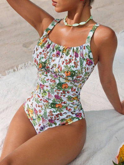 Breezy | Floral One-Piece Swimsuit