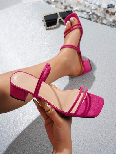 Luxe | Chic Leopard Print Sandals