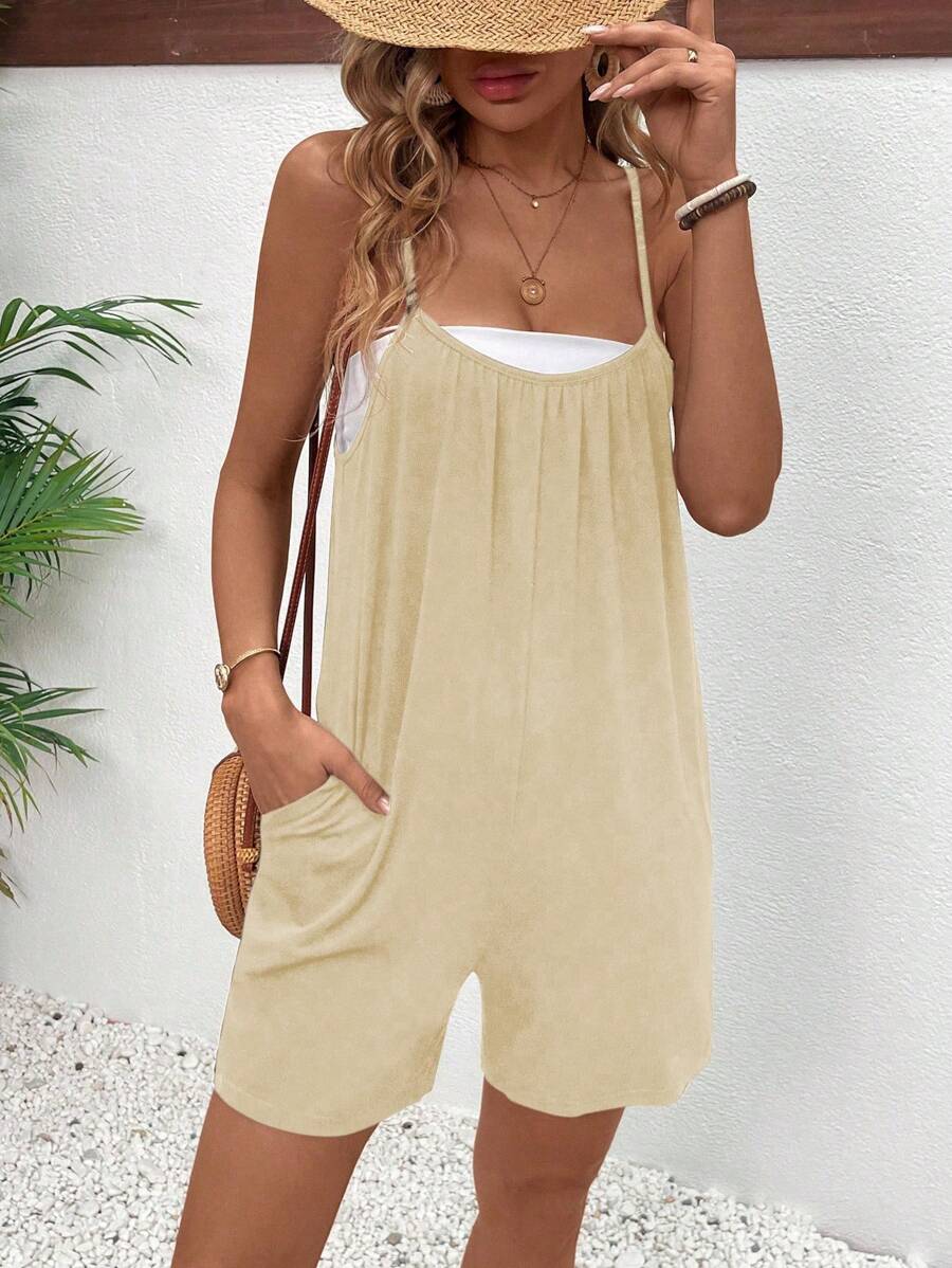 Cleo | Effortless Spaghetti Strap Romper