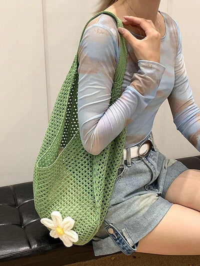 Breezy | Bohemian Beach Tote Bag