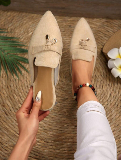 Feline | Chic Leopard Print Mules