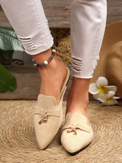 Feline | Chic Leopard Print Mules