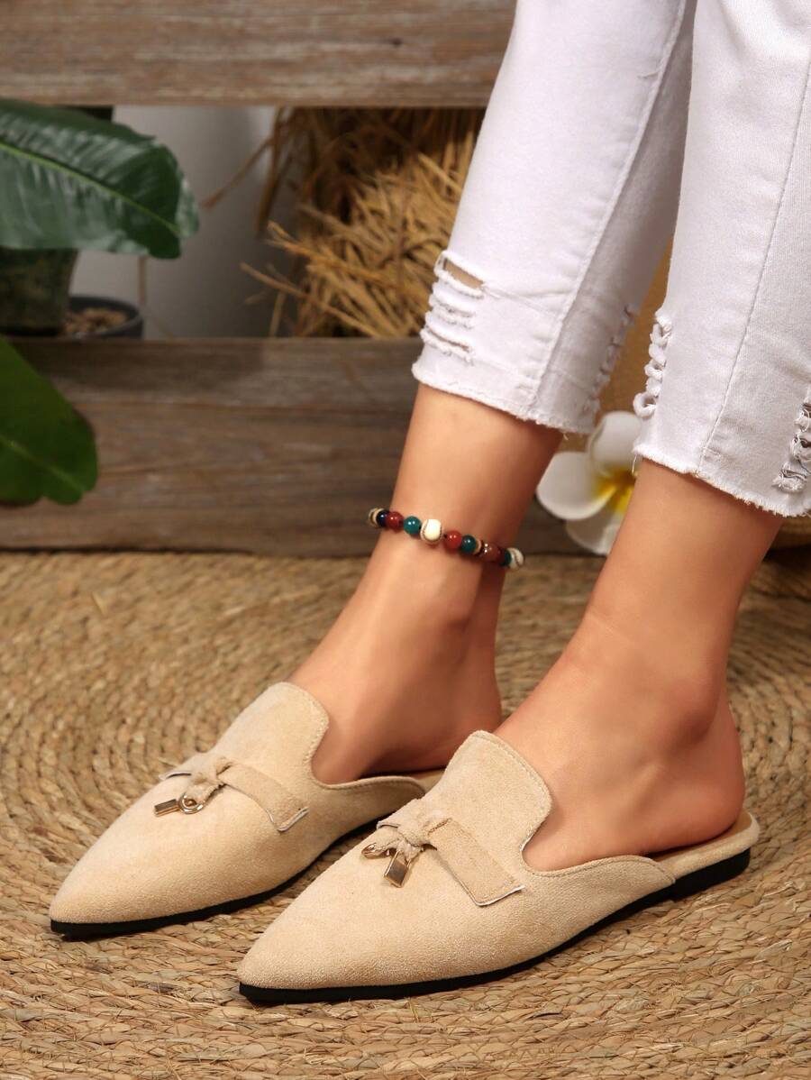 Feline | Chic Leopard Print Mules