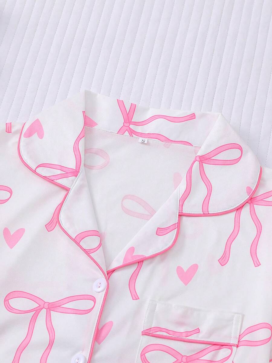 Breezy | Casual Bow Pyjama Set