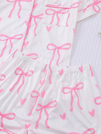 Breezy | Casual Bow Pyjama Set