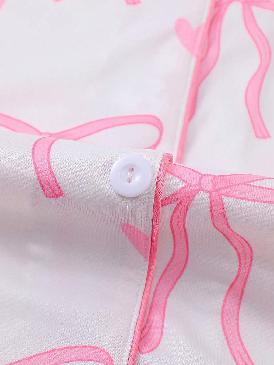 Breezy | Casual Bow Pyjama Set