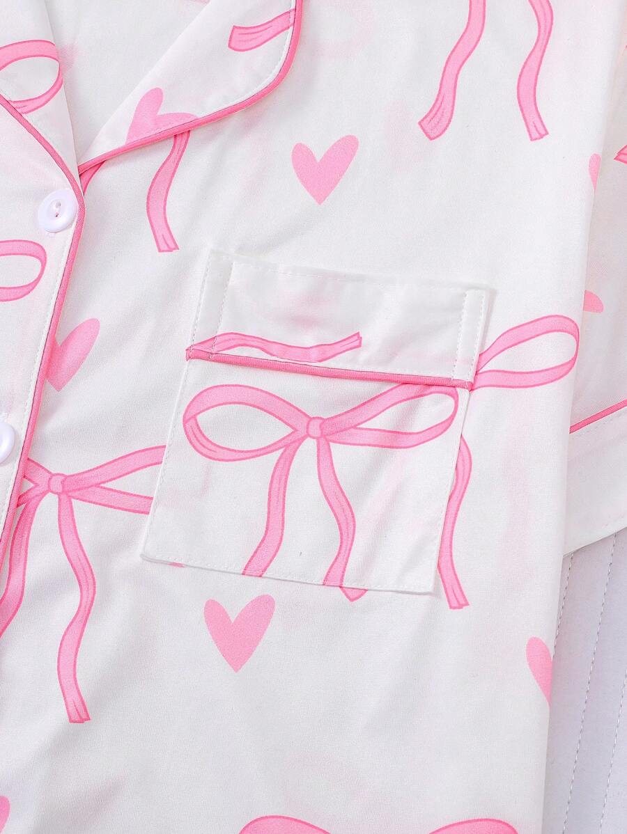 Breezy | Casual Bow Pyjama Set