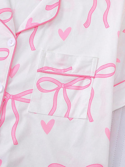 Breezy | Casual Bow Pyjama Set