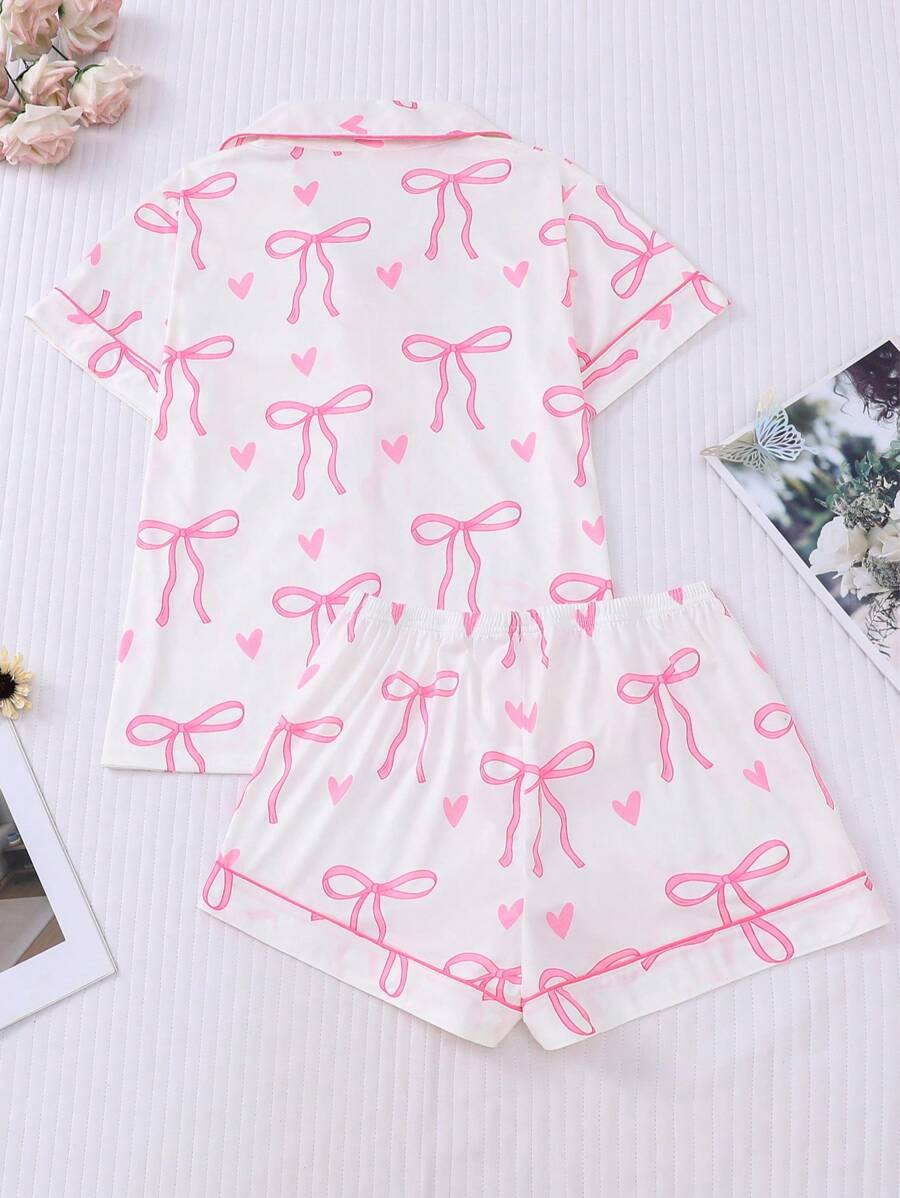 Breezy | Casual Bow Pyjama Set