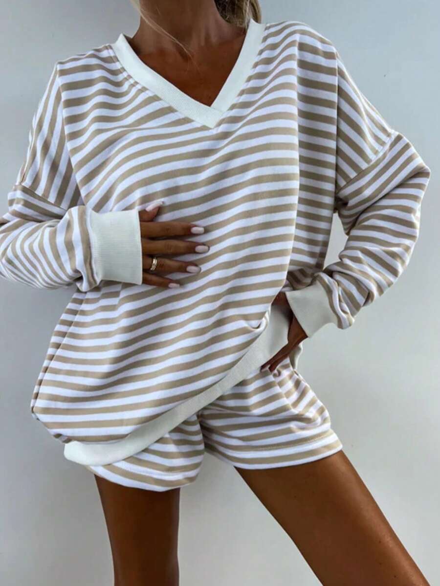 Mira | Colour Block Pyjama Set