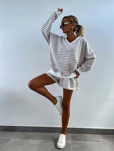 Mira | Colour Block Pyjama Set