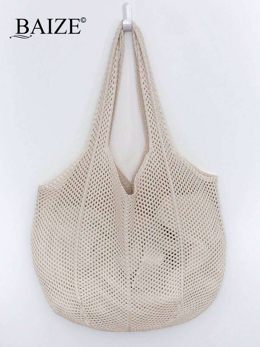 Breezy | Woven Beach Tote Bag